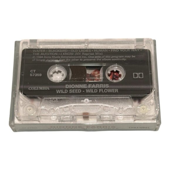 DIONNE FARRIS Wild Seed Wild Flower CT57359 Cassette Tape - Picture 7 of 9